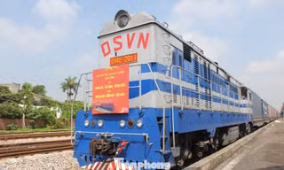 Lần đầu tiên có tàu liên vận đi thẳng từ Trung Quốc đến Đồng Nai 