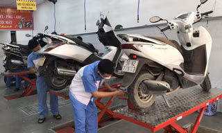 Mách nước 'tân trang' xe máy cũ, ngăn ngừa phát thải 