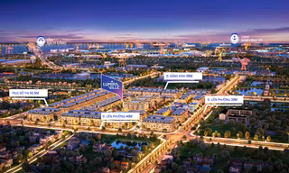 Một vốn bốn lời với shophouse 2 mặt tiền tại Lumira Ville thuộc trung tâm mới Đông Hải, Hải Phòng 