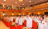 Hình ảnh phiên trù bị Đại hội đại biểu Đảng bộ Công an Trung ương