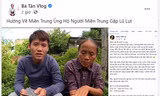 Bà Tân Vlog và con trai ủng hộ miền Trung 50 triệu đồng qua tài khoản của Thủy Tiên 
