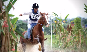 Anh CKra Jan Truik cùng chiến mã Rambo