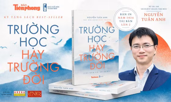 Tác giả Nguyễn Tuấn Anh sẽ ký tặng sách cho sinh viên tại sân vận động Đại học Bách khoa