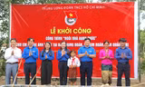 Trung ương Đoàn khởi công hai Ngôi nhà hạnh phúc tại Quảng Trị