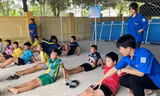Lớp dạy bơi miễn phí cho thiếu nhi ở Hà Tĩnh 