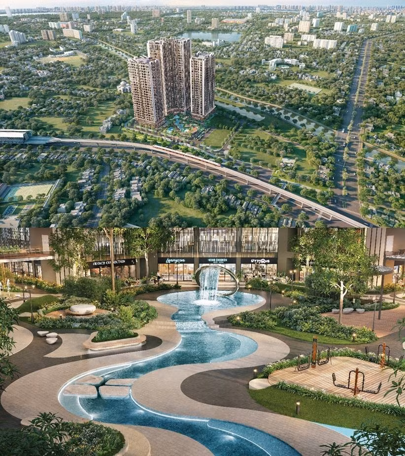 Cư dân tìm thấy sự cân bằng giữa những phút giây tĩnh lặng của thiên nhiên và nhịp sống hiện đại đầy tiện nghi bên con suối Harmonia trong lòng dự án và dòng sông Tô Lịch trong xanh kế bên
