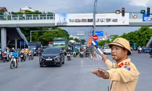 CSGT Hà Nội huy động 100% quân số sẵn sàng đón người dân trở lại Thủ đô sau kỳ nghỉ lễ