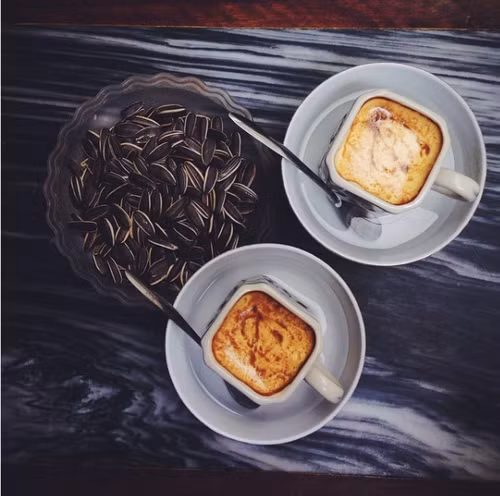 Cà phê trứng được du khách nước ngoài yêu thích. Ảnh: Instagram.