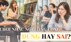 Vô tư đàn hát ở quán cà phê, đôi bạn trẻ bị chê "kém duyên" nơi công cộng