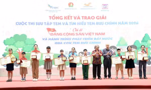 Hơn 1,2 triệu bài dự thi tham gia Cuộc thi sưu tập và tìm hiểu tem Bưu chính 2026