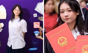 Hoàng Hương Giang: Thủ khoa A01 kỳ thi tốt nghiệp THPT 2026 "gây sốt" báo Hàn 