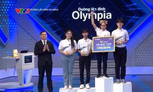 Olympia 26: Nữ sinh Quảng Trị bỏ xa đối thủ, giành giải nhất Tuần với 300 điểm 