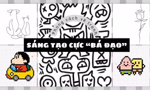 Vẽ tranh đậm dấu ấn sáng tạo: "Ngôn ngữ hình ảnh" mới lạ của giới trẻ