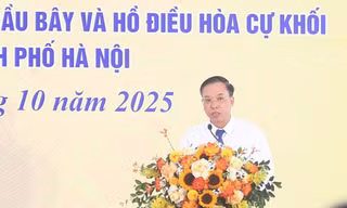 Hà Nội khởi công dự án hơn 972 tỷ phục vụ tiêu thoát nước khu vực Long Biên