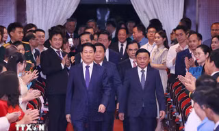 Chủ tịch nước Lương Cường dự Lễ trao giải Cuộc thi chính luận về bảo vệ nền tảng tư tưởng của Đảng