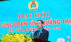 Ông Nguyễn Thế Lập làm Chủ tịch Liên đoàn Lao động tỉnh Quảng Trị