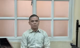 Bị cáo Tưởng Chí Huy tại phiên tòa.