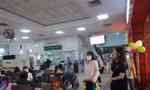 Sinh viên về Tết tại ga Sài Gòn năm 2025.