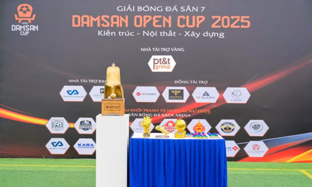 Khai mạc Giải bóng đá Đam San Open Cup 2025