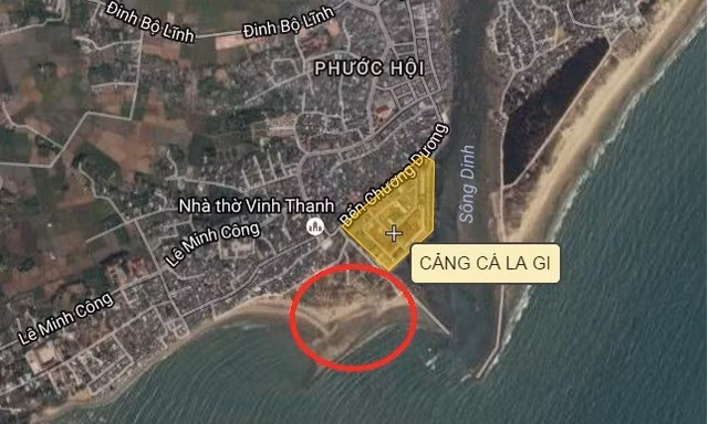 Dự án lấn biển tạo Khu dân cư - Thương mại - Dịch vụ mới La Gi