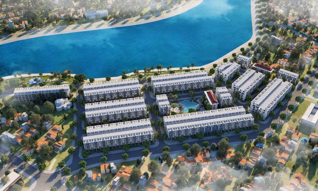 Phối cảnh Khu đô thị mới Tân Thiện
