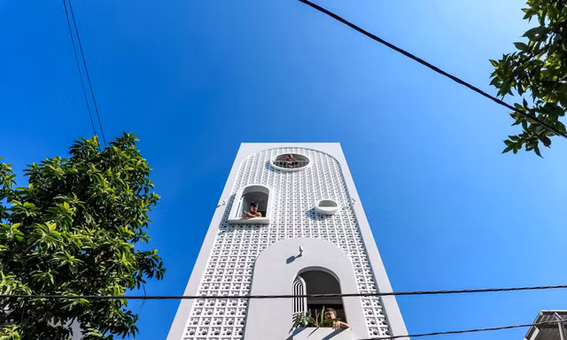 Ngôi nhà nhiều khoảng trống xử lý yếu điểm của diện tích nhỏ 