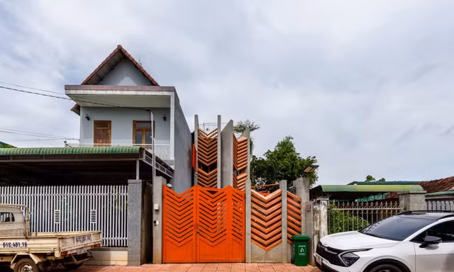 Ngôi nhà được thiết kế từ cảm hứng về họa tiết trên trang phục của người bản địa