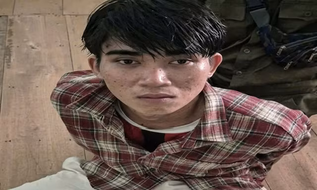 Nguyễn Huệ bị bắt giữ sau 2 tiếng gây án.