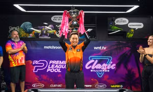 Dương Quốc Hoàng làm nên lịch sử với chức vô địch Premier League Pool 2026