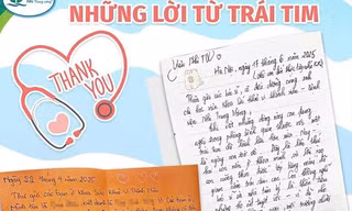 Những lá thư chia sẻ của các bệnh nhi từng điều trị tâm lí tại BV Nhi Trung ương