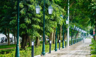 Sau khi dỡ bỏ hàng rào, Công viên Thống Nhất khoác lên mình diện mạo mới với không gian xanh, rộng mở và đầy sức sống