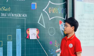 Học sinh tại Hà Nội với chuyên đề giáo dục kĩ năng công dân. Ảnh: Trường Tiểu học Quang Trung