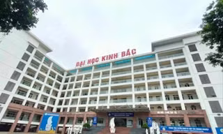 Khuôn viên Trường ĐH Kinh Bắc 