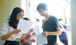 Thí sinh dự thi tốt nghiệp THPT 2026Ảnh: DUY PHẠM 