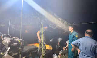 Tìm thấy thêm thi thể 2 thanh niên trong vụ mất tích ở hồ Đá Xanh