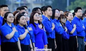 Tuổi trẻ Thủ đô chung nhịp đập 'Triệu trái tim yêu Tổ quốc'