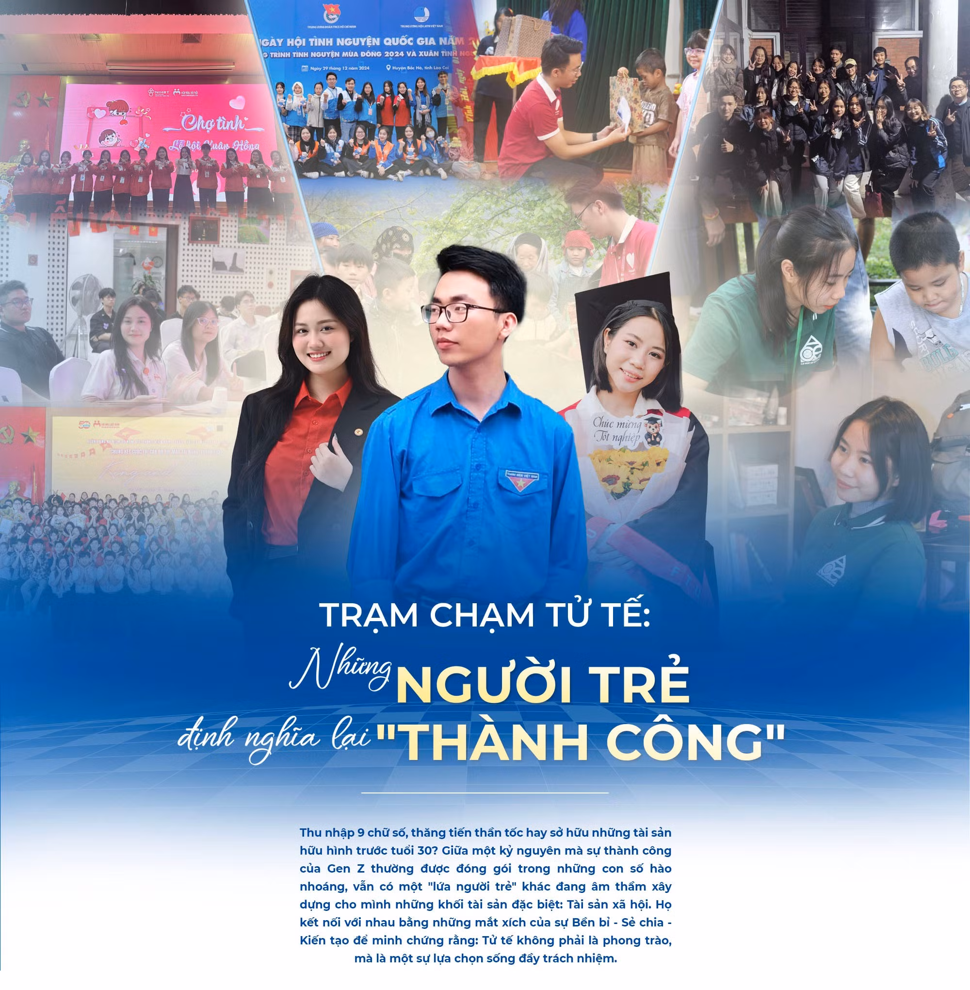 Trạm chạm tử tế: Người trẻ định nghĩa lại thành công