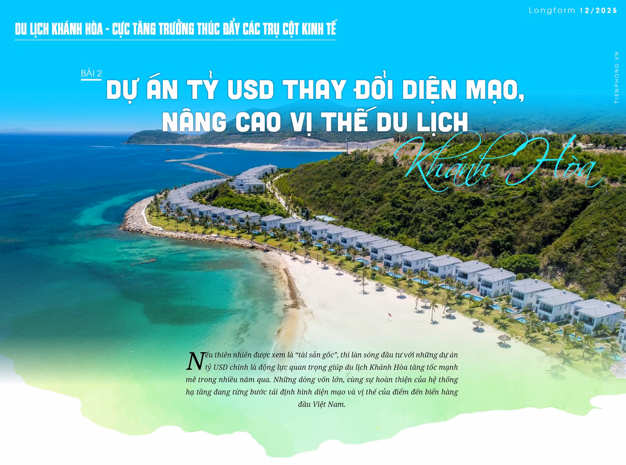 Dự án tỷ USD thay đổi diện mạo, nâng cao vị thế du lịch Khánh Hòa 