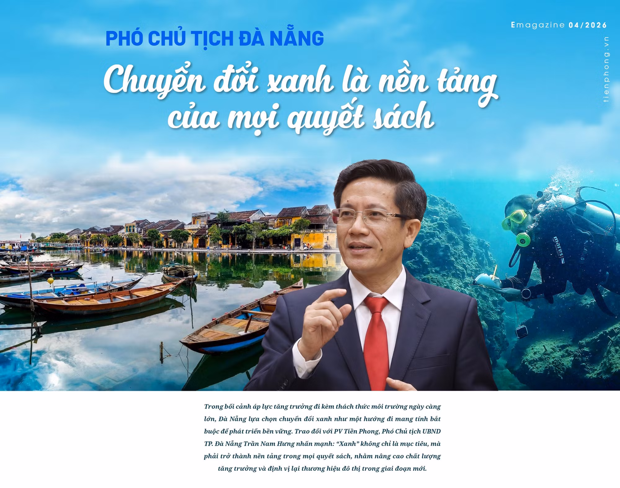 Phó Chủ tịch Đà Nẵng: Chuyển đổi xanh là nền tảng của mọi quyết sách