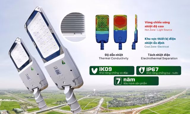 MDC ra mắt đèn LED Lạc Hồng, giải pháp chiếu sáng bền vững cho hạ tầng giao thông