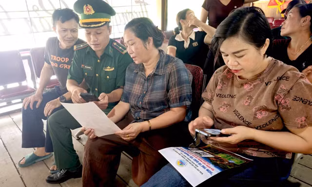 Xây những ‘cột mốc mềm’ từ công nghệ số, góp phần giữ vững bình yên vùng biên