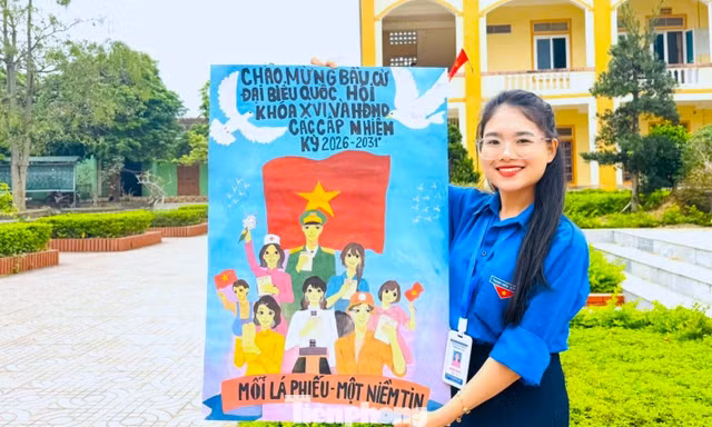Lan tỏa thông điệp bầu cử qua tranh vẽ