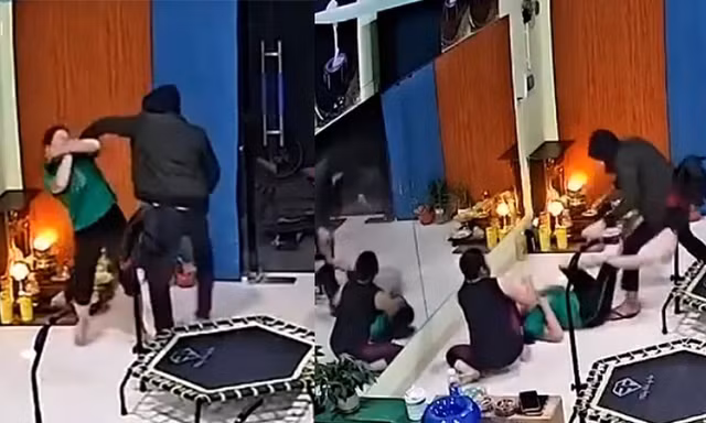 Người đàn ông bịt mặt xông vào phòng tập thể dục có 3 phụ nữ