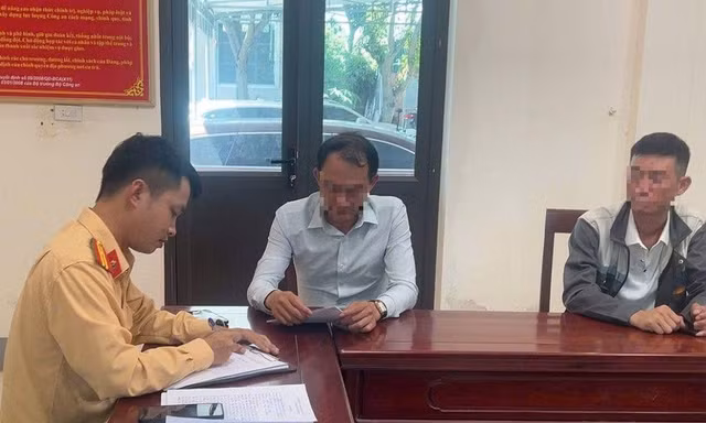 Xử phạt tài xế và chủ xe quay đầu xe để 'né' chốt CSGT