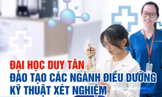 ĐH Duy Tân đào tạo các ngành Điều dưỡng, Kỹ thuật Xét nghiệm và Kỹ thuật Y sinh 