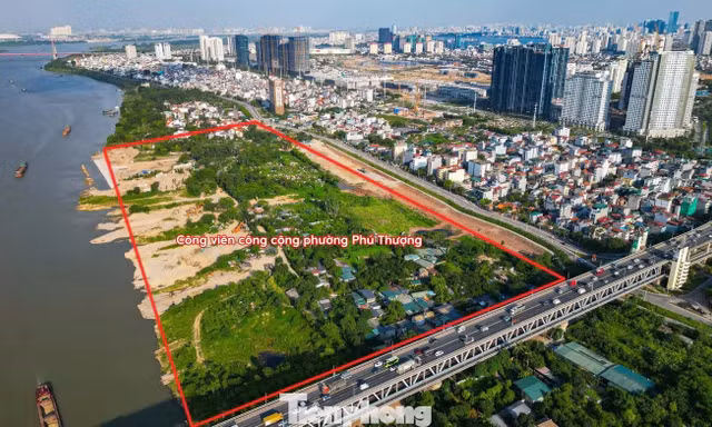 Bàn giao hơn 5ha đất triển khai dự án công viên đầu tiên của Trục đại lộ cảnh quan sông Hồng