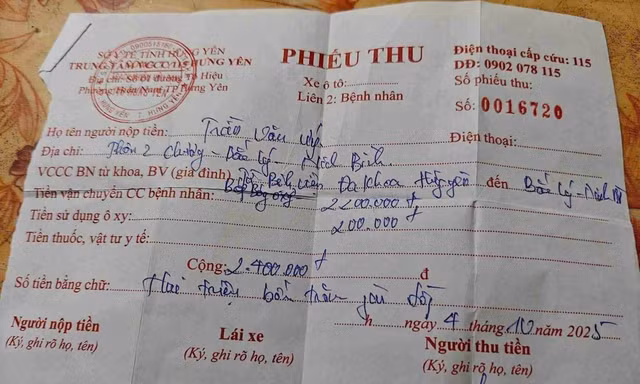 Thu hồi giấy phép Trung tâm cấp cứu 115 Hưng Yên sau ca cấp cứu 'chặt chém' 