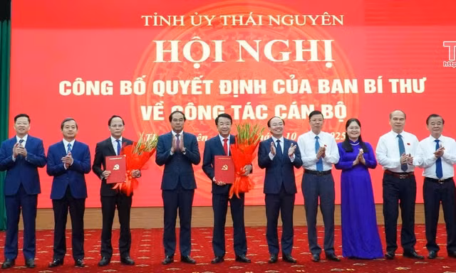 Chuẩn y ông Nguyễn Thanh Bình làm Phó Bí thư Tỉnh ủy Thái Nguyên