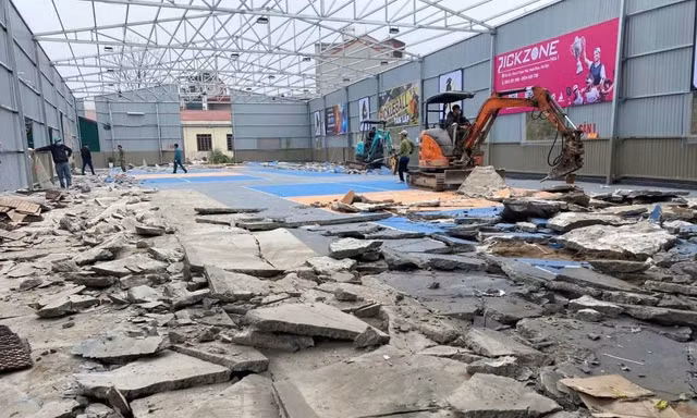 Nhiều xã tại Hà Nội tổ chức cưỡng chế, tháo dỡ công trình xây dựng trên đất nông nghiệp
