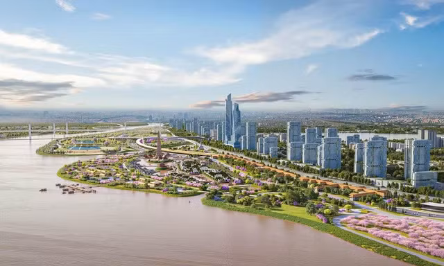 Hà Nội chốt 3 doanh nghiệp thực hiện dự án Trục Đại lộ cảnh quan sông Hồng